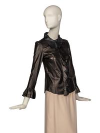 Gucci Leather Shirt