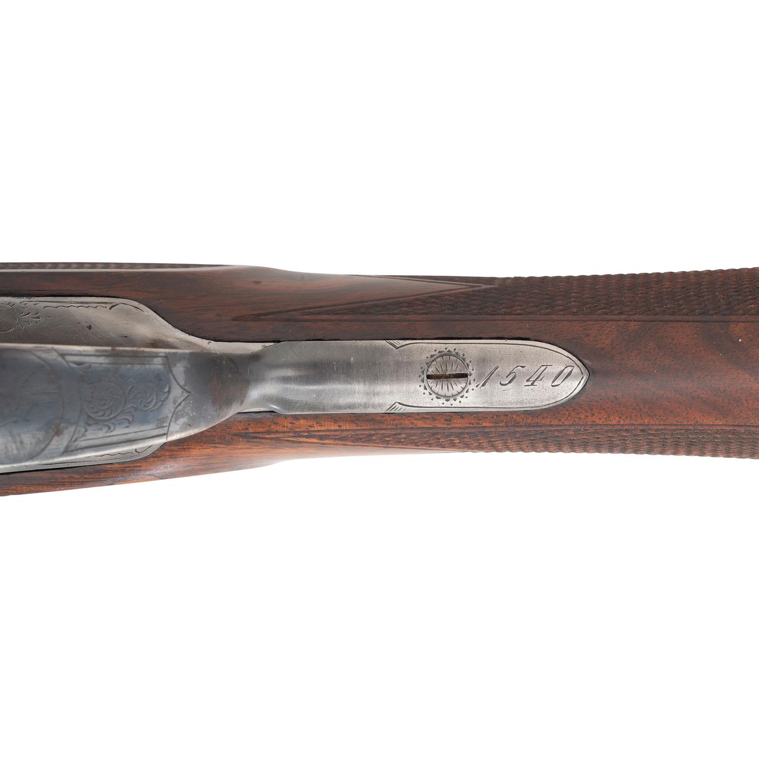 **D.M. Lefever Company Crossbolt SxS Hammerless 20ga. with Krupp Steel Barrels