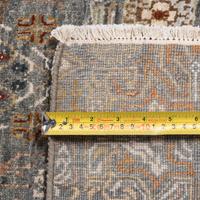 A Contemporary Fireplace-Fitted Wool Rug