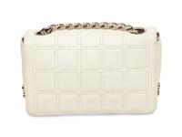 CHANEL, WHITE MINI FLAP BAG