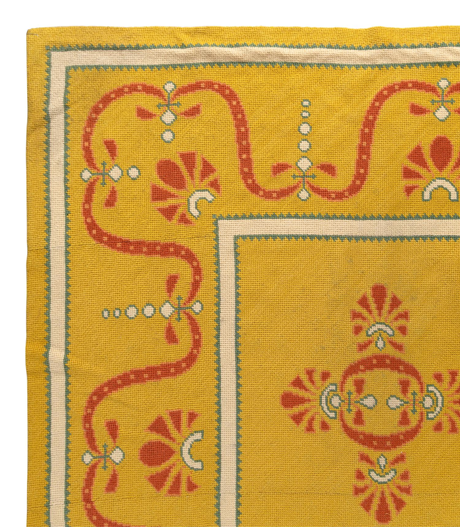 A Continental Needlepoint Rug