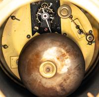 A French Gilt Bronze-Mounted Cut Glass Urn Clock