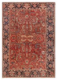 A Heriz Rug