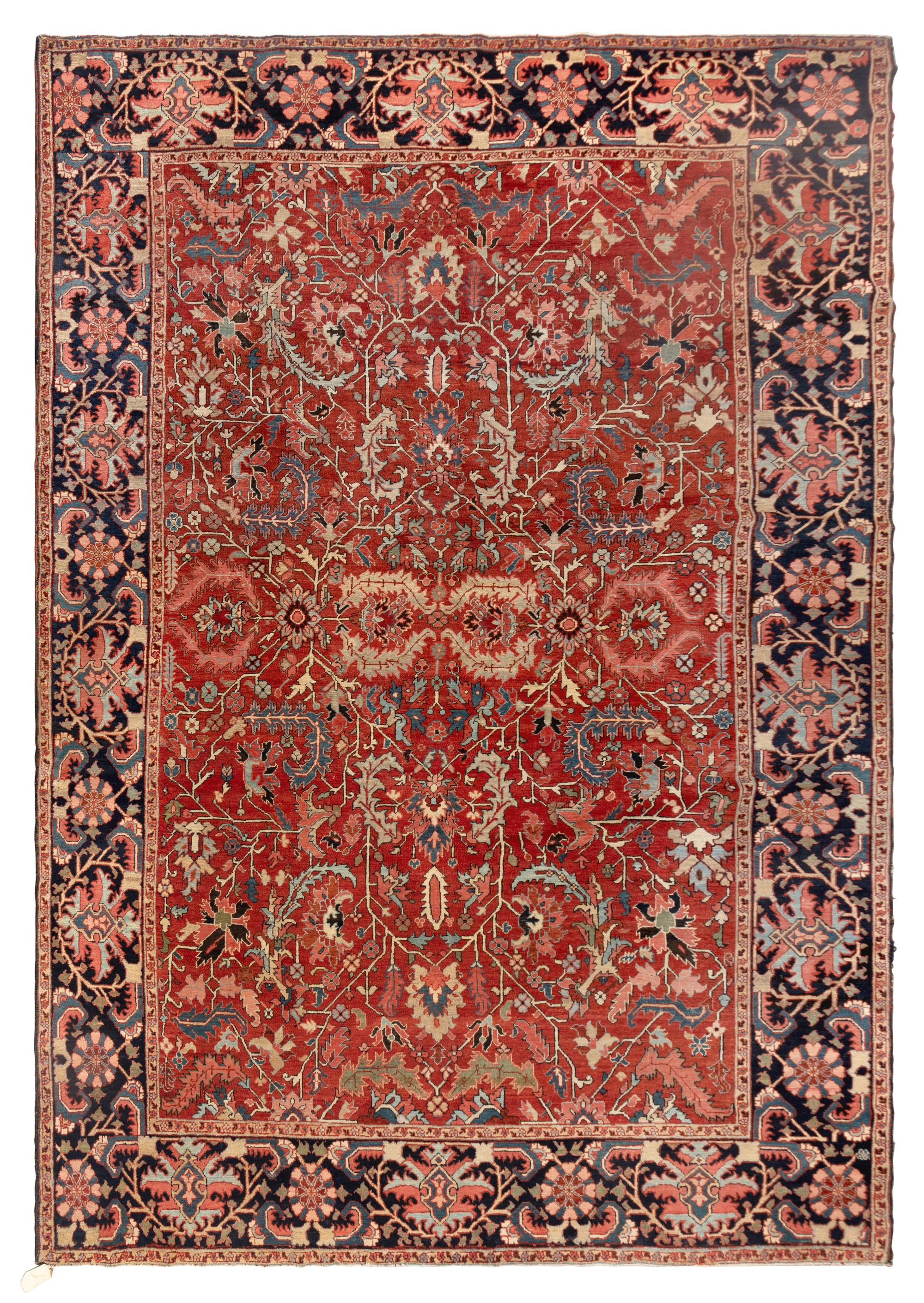 A Heriz Rug