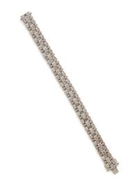 WHITE GOLD AND DIAMOND BRACELET