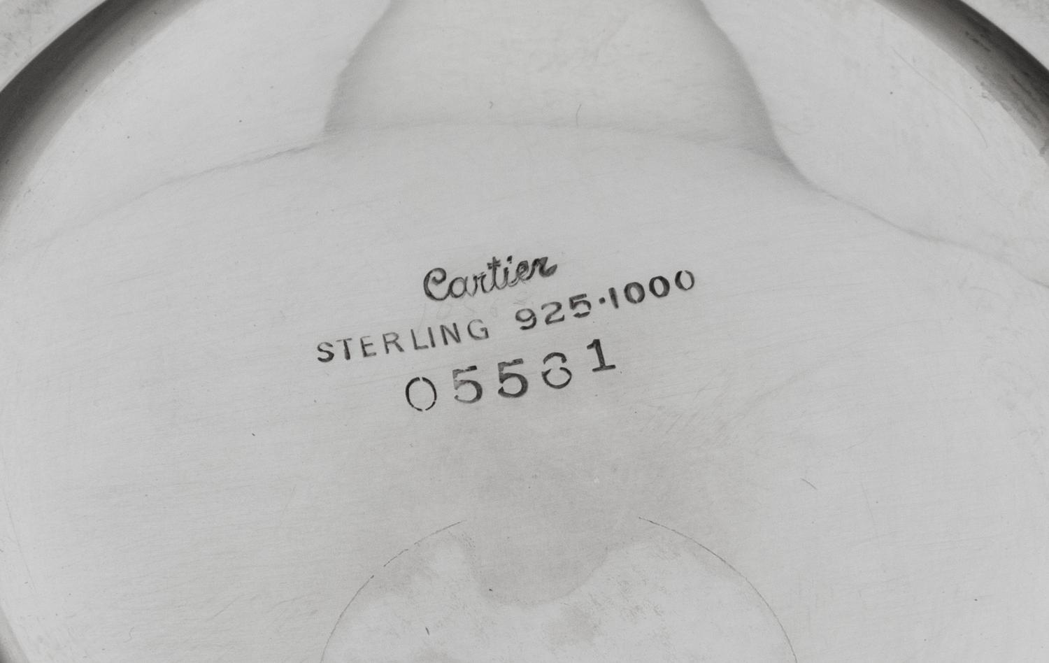 A Cartier Silver Tumbler