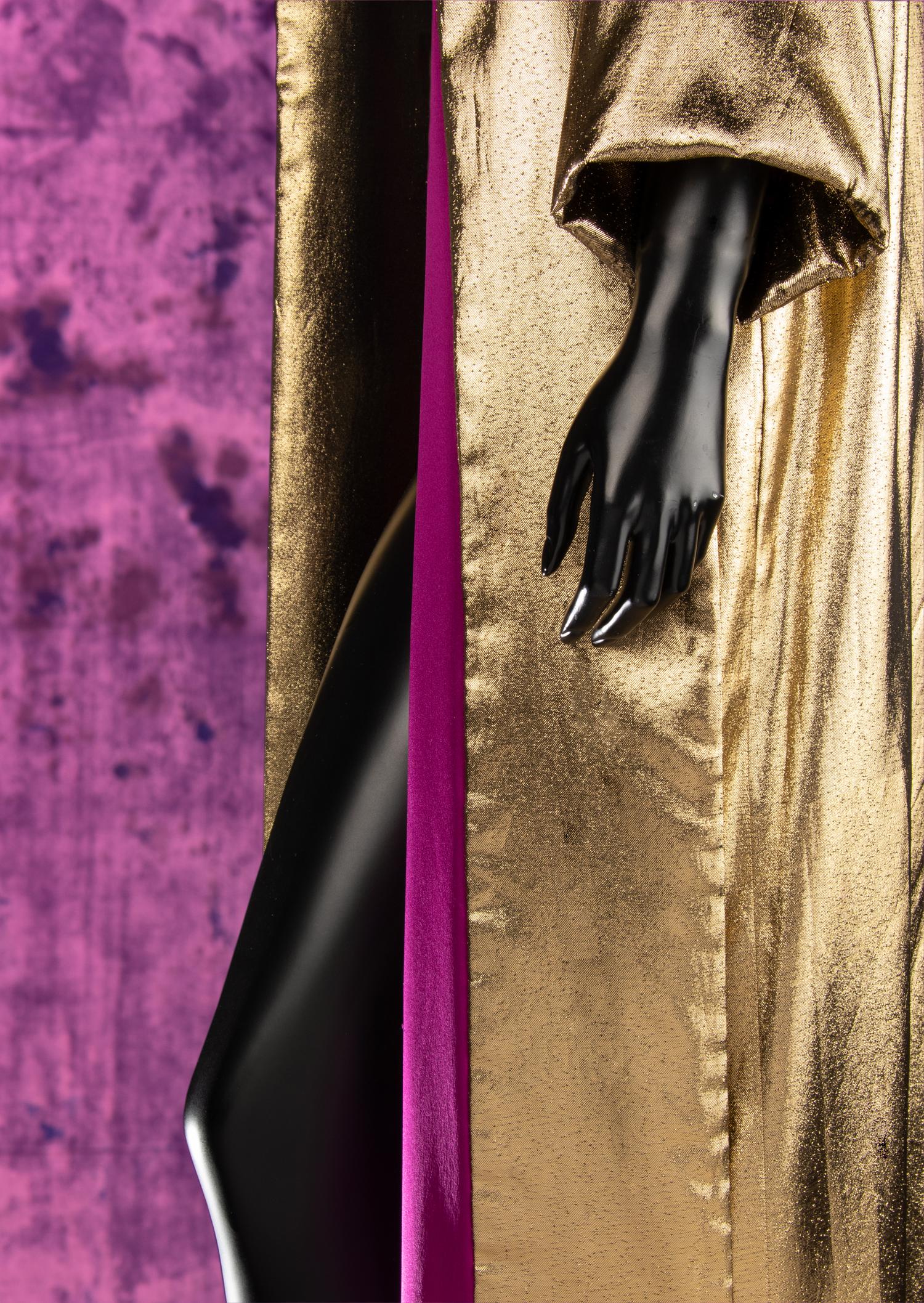 Christian Dior Haute Couture Lamé Long Jacket
