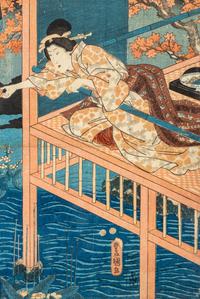 Kikukawa Eizan (1787-1867), Utagawa Toyokuni (1769-1825) and After Kitagawa Utamaro