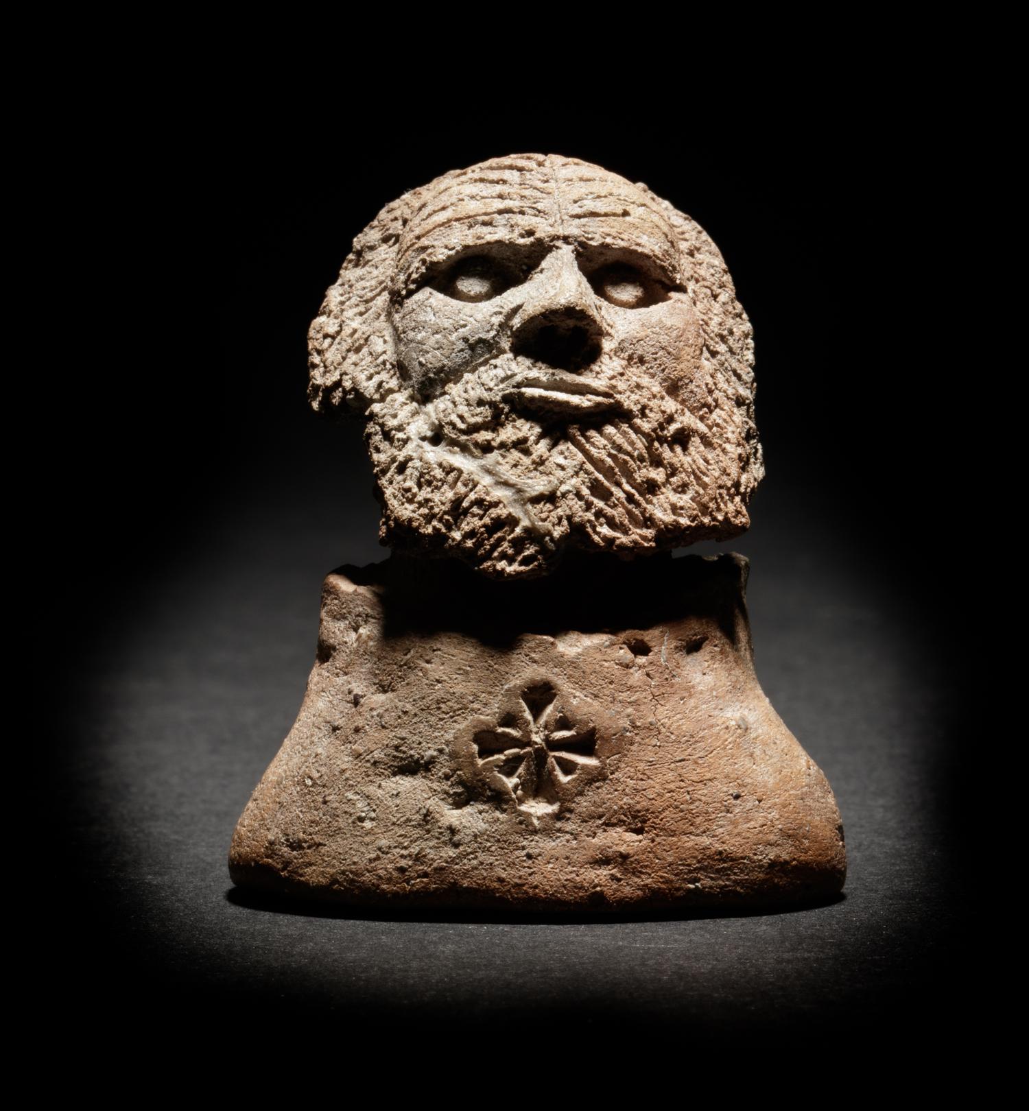 A Romano-Egyptian Terracotta Male Head