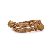 VICTORIAN, GOLD-FILLED BYPASS BRACELET