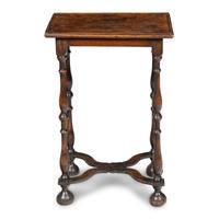 A William and Mary Oak End Table