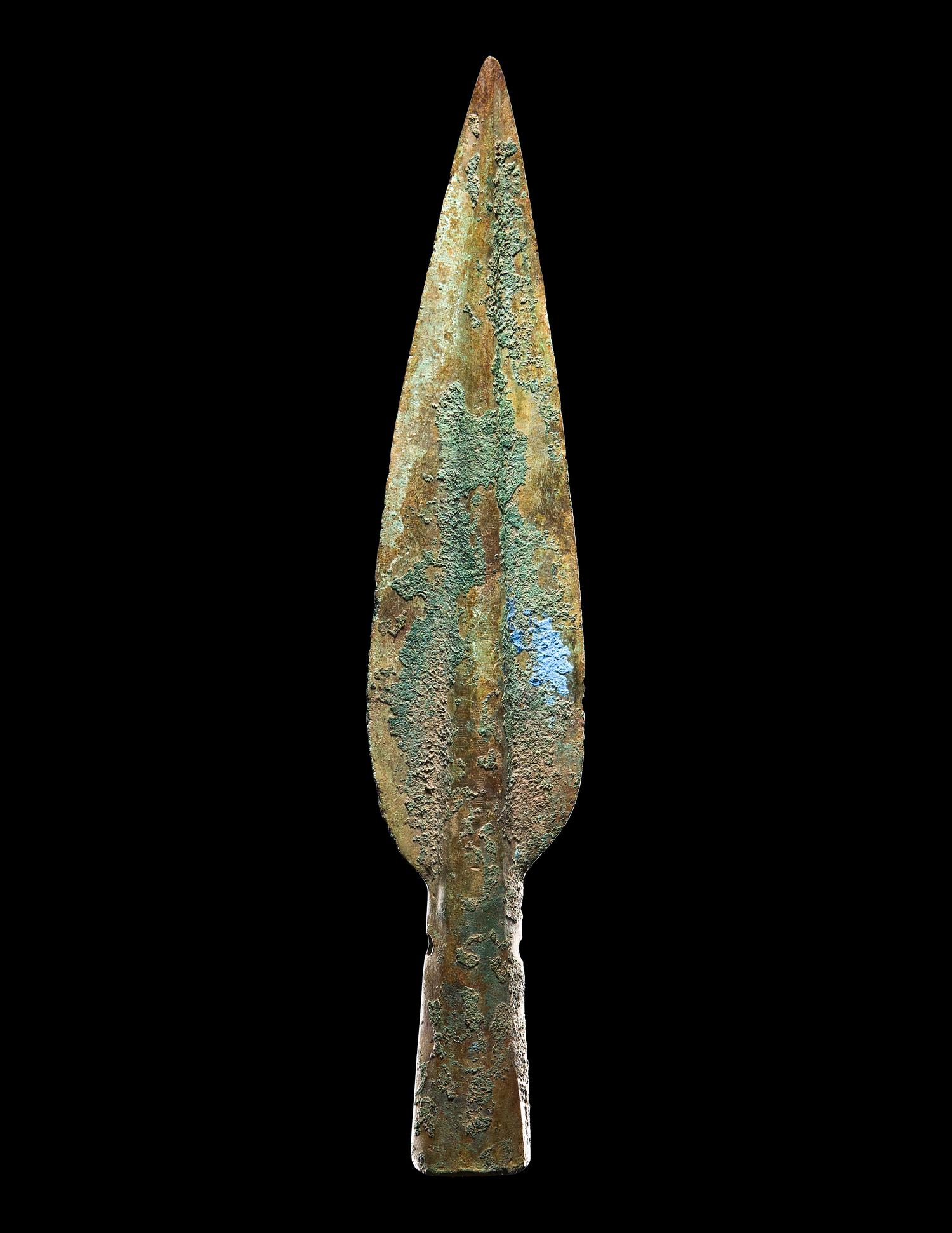 A Greek Bronze Spear Point