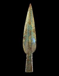 A Greek Bronze Spear Point