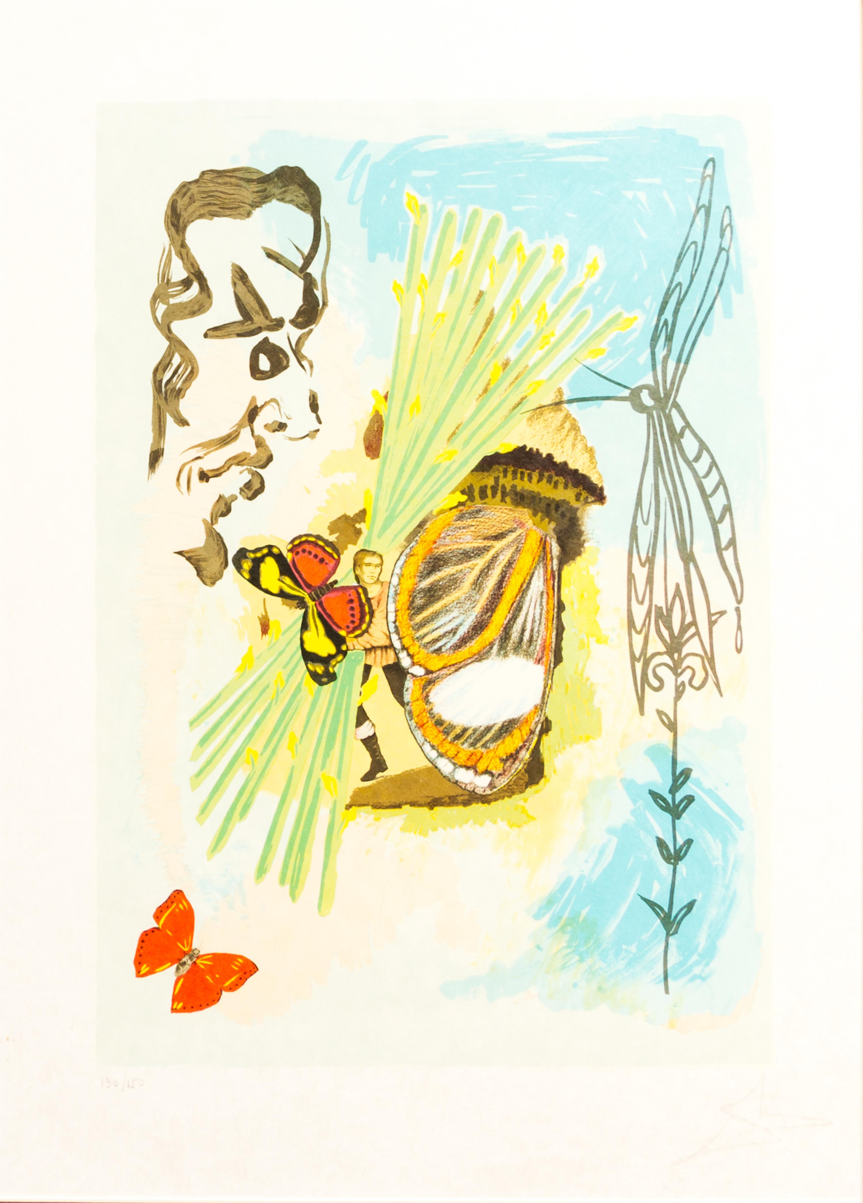 Salvador Dali, (Spanish, 1904-1998), Ivanhoe Suite: King Richard, Rowena, Overseer and Wilfret of Ivanhoe