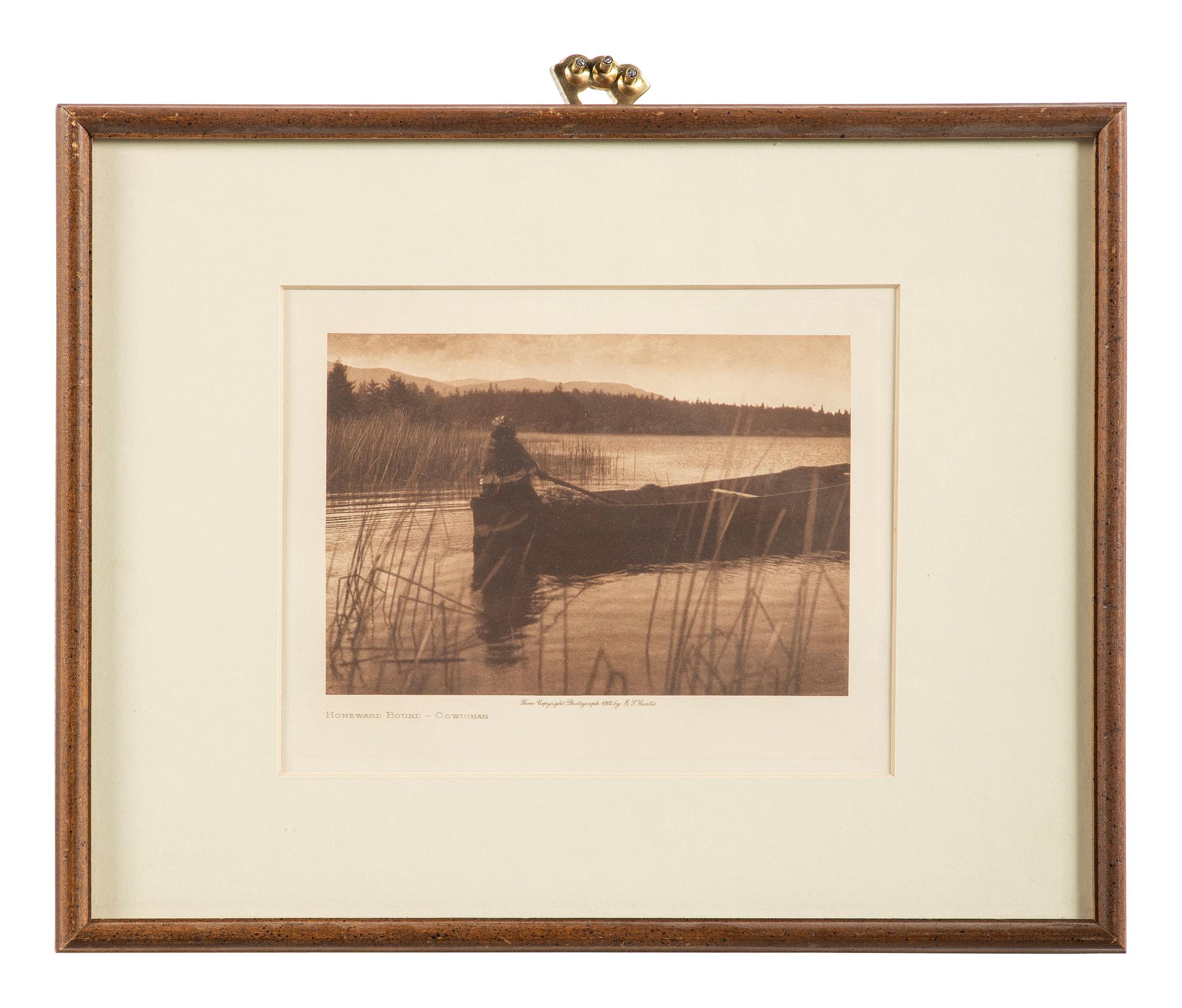 CURTIS, Edward S. Curtis. 9 volume photogravures of Native American subjects.