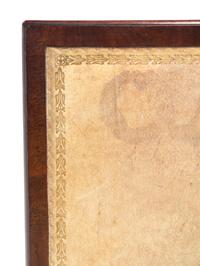 A George III Style Mahogany Pedestal Desk