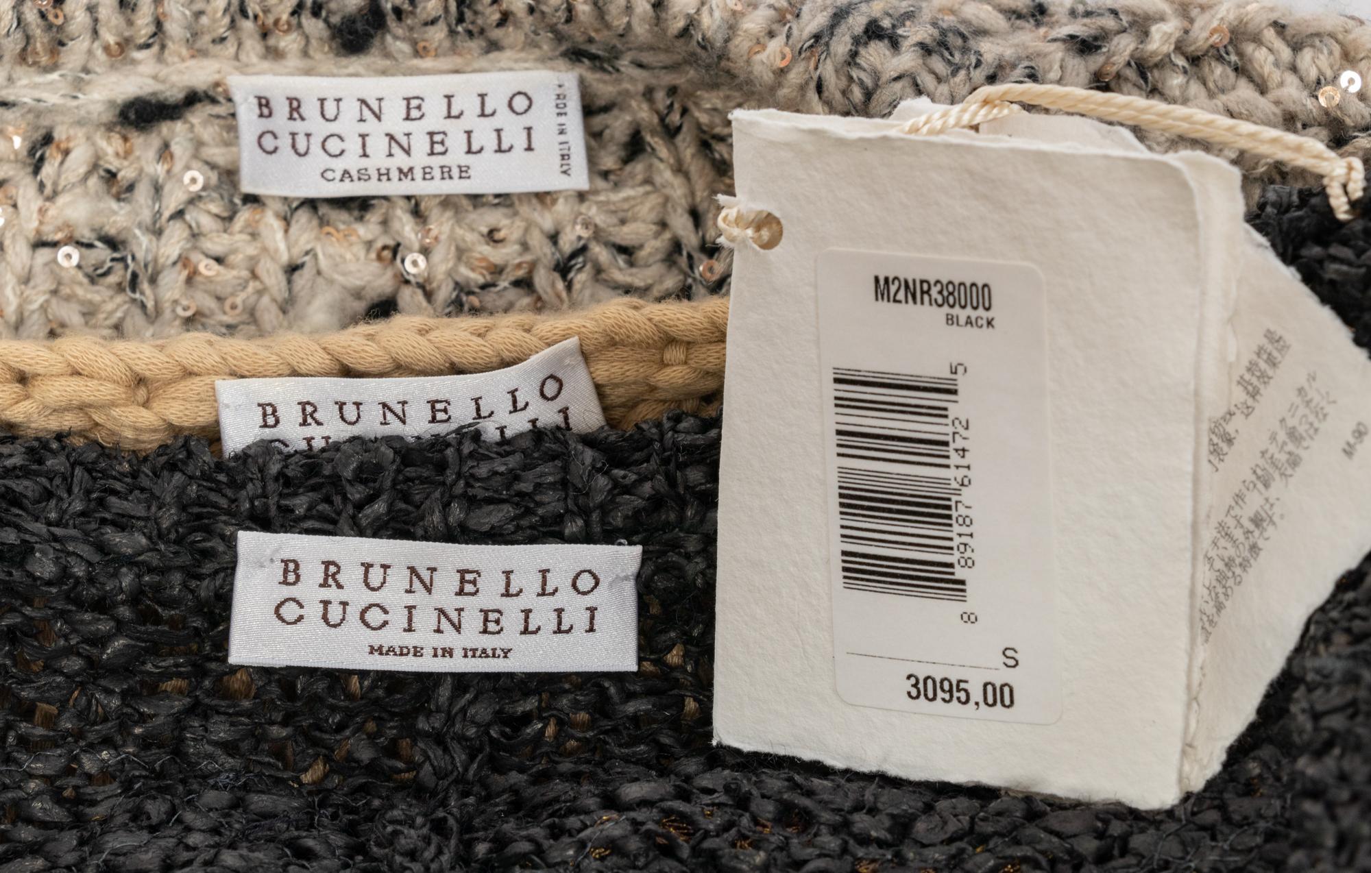 Three Brunello Cucinelli Knits, 2015-20s