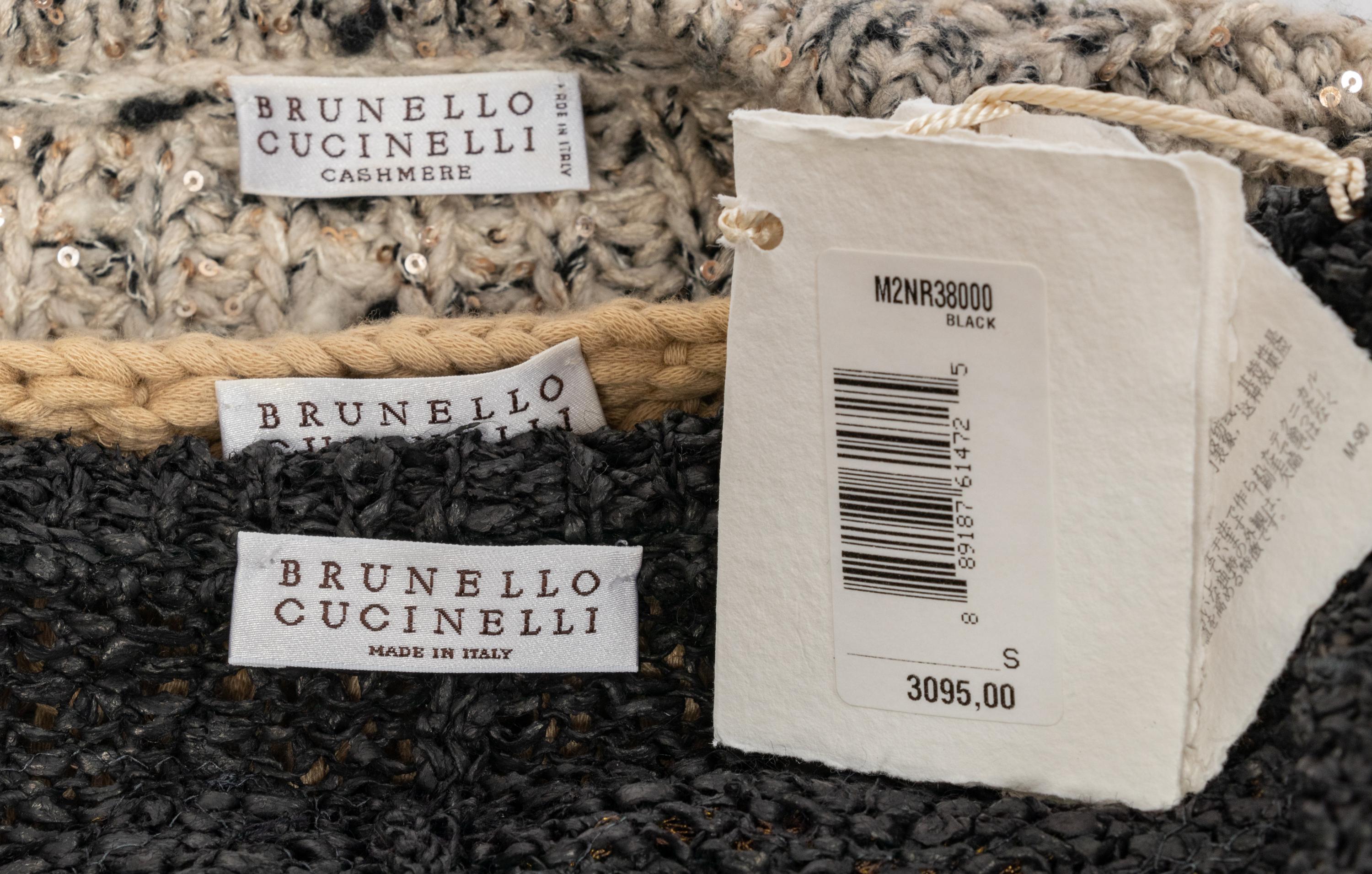 Three Brunello Cucinelli Knits, 2015-20s