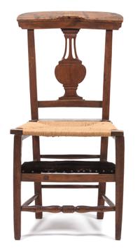 A French Provincial Fruitwood Prie Dieu Height 36 inches. — 19TH/20TH CENTURY