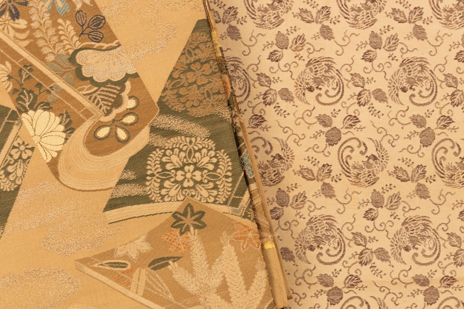 Three Japanese Brocade Obi Belts