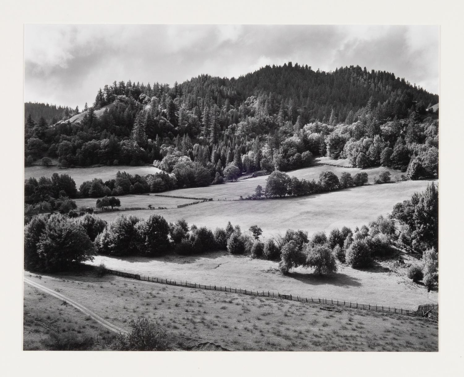 Eel River Ranch , 1937; printed later by Cole Weston