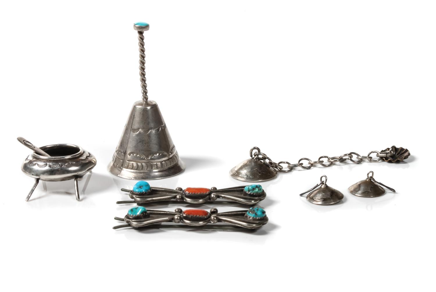 Group of Southwestern Silver Articles