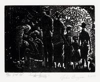 John Thomas Biggers (American, 1924-2001) — The Family, 2000