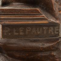 A Bronze Figural Group height 23 1/2 inches. — AFTER PIERRE LEPAUTRE (1659-1744)