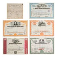 [BUSINESS - LOUISIANA]. Extensive group of 800+ checks & stock certificates, many from Louisiana.