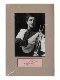 FERRIER, Kathleen (1912-1953). Signature on card (“Kathleen Ferrier”), n.d.