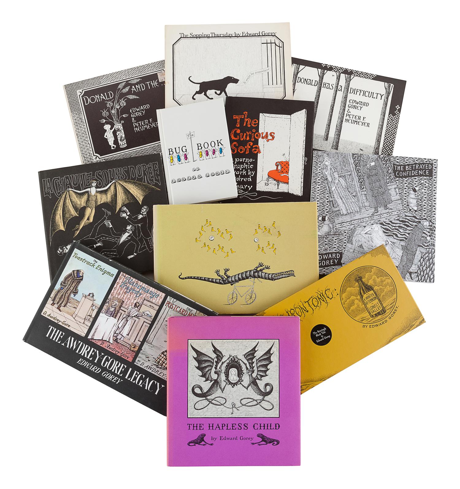 GOREY, Edward (1995-2000). A group of 15 trade and reprint editions, comprising: