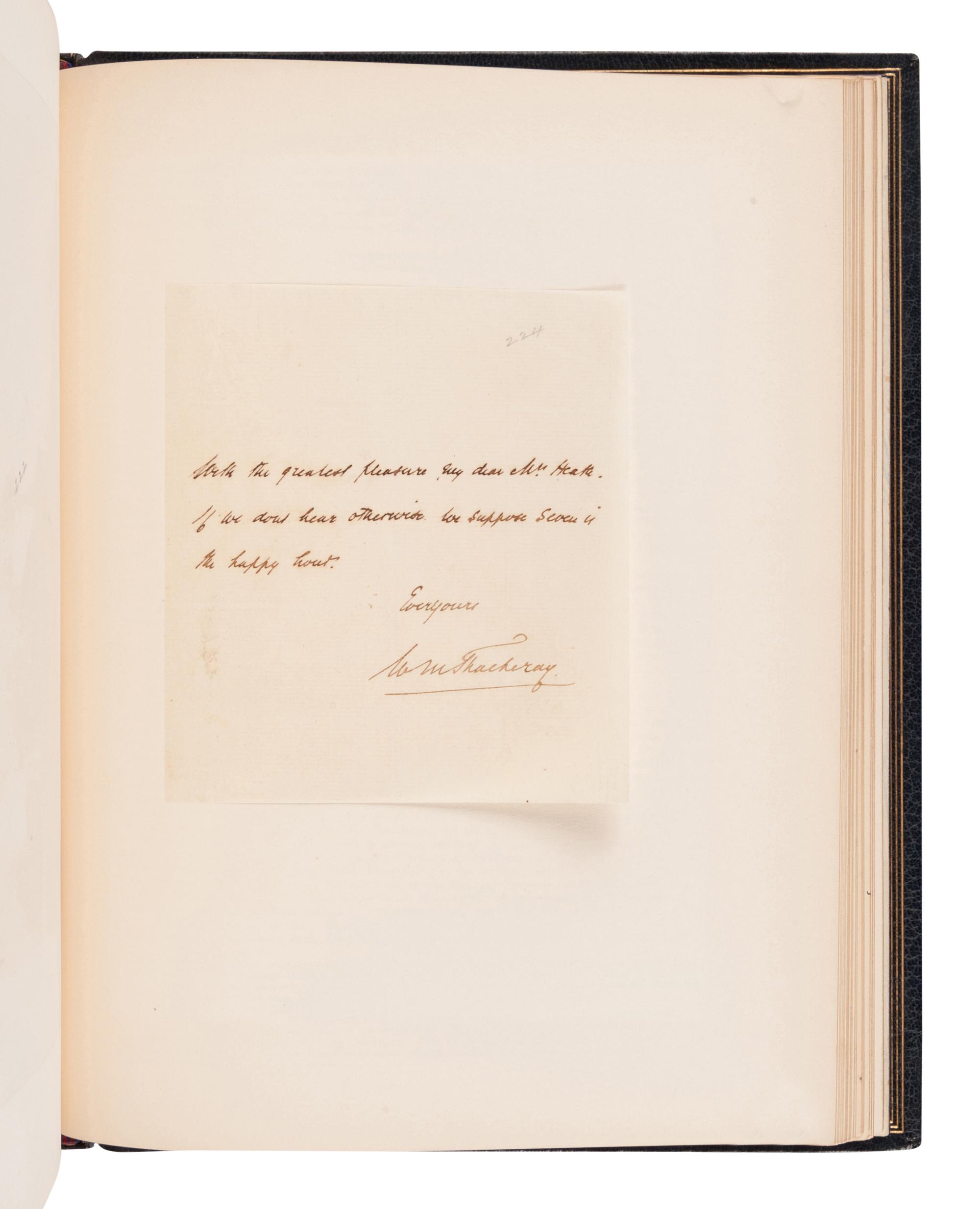 [BINDING]. MAGINN, William and William BATES, editors. -- MACLISE, Daniel, illustrator. A Gallery of Illustrious Literary Characters (1830-1838) . London: Chatto and Windus, 1874.