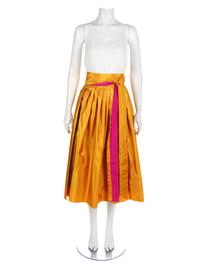 Reversible Wrap Skirt, 1980-90s