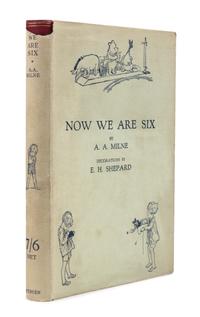 MILNE, Alan Alexander (1882-1956). Now We Are Six. London: Methuen & Co., 1927.
