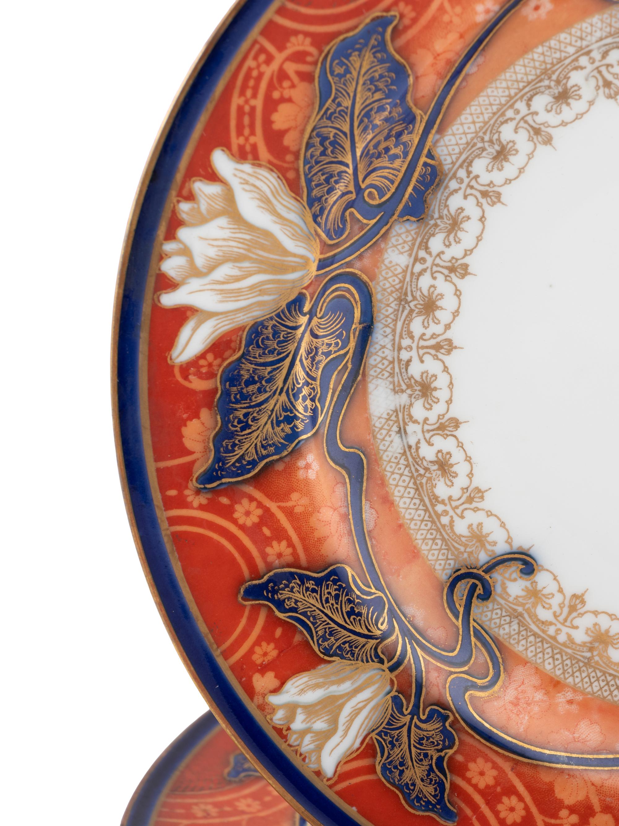 Three Sets of Porcelain Plates