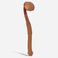 A Chinese bamboo veneer ruyi scepter 竹雕如意 Qing Dynasty, 18th/19th Century ? ???????