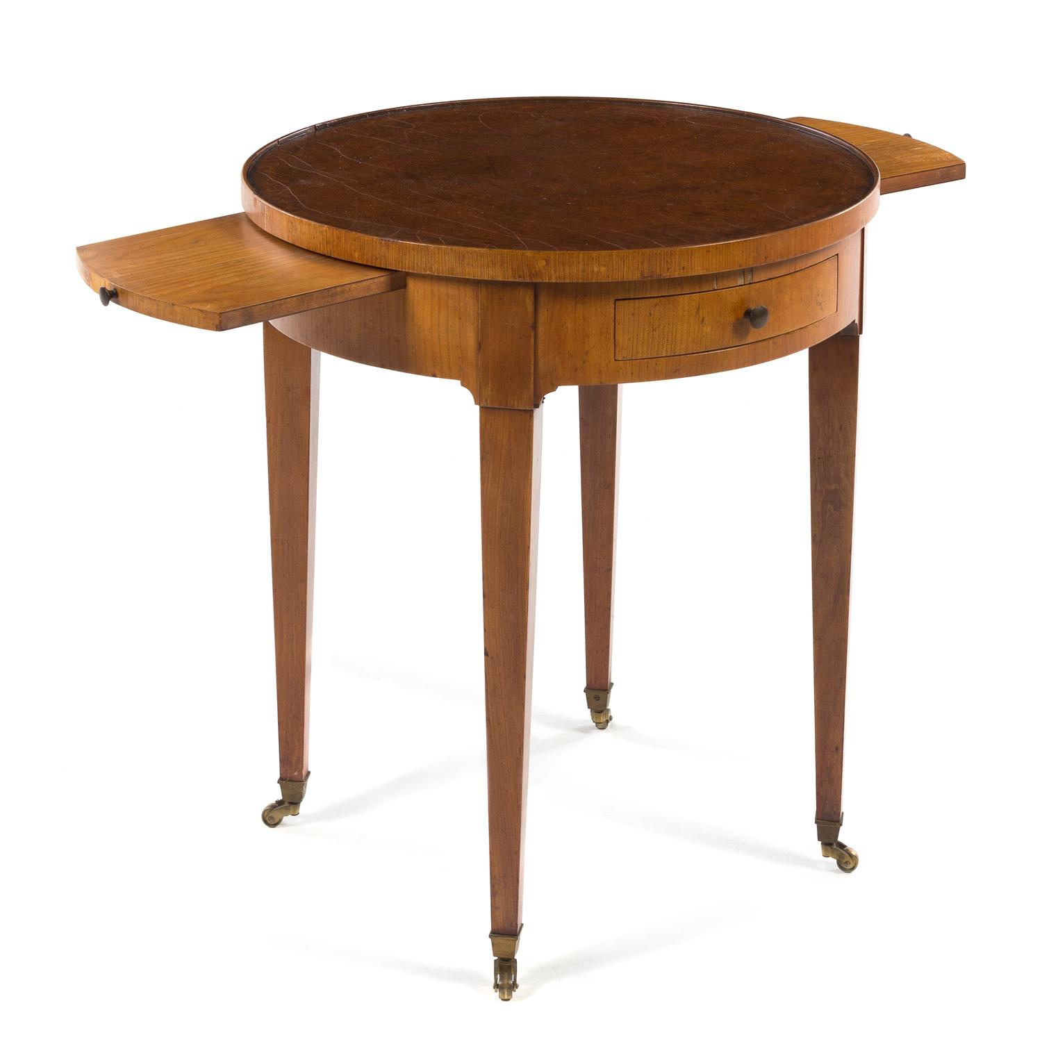 An American Occasional Table, Baker Height 24 1/2 x diameter 22 inches. — MID 20TH CENTURY