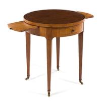 An American Occasional Table, Baker Height 24 1/2 x diameter 22 inches. — MID 20TH CENTURY