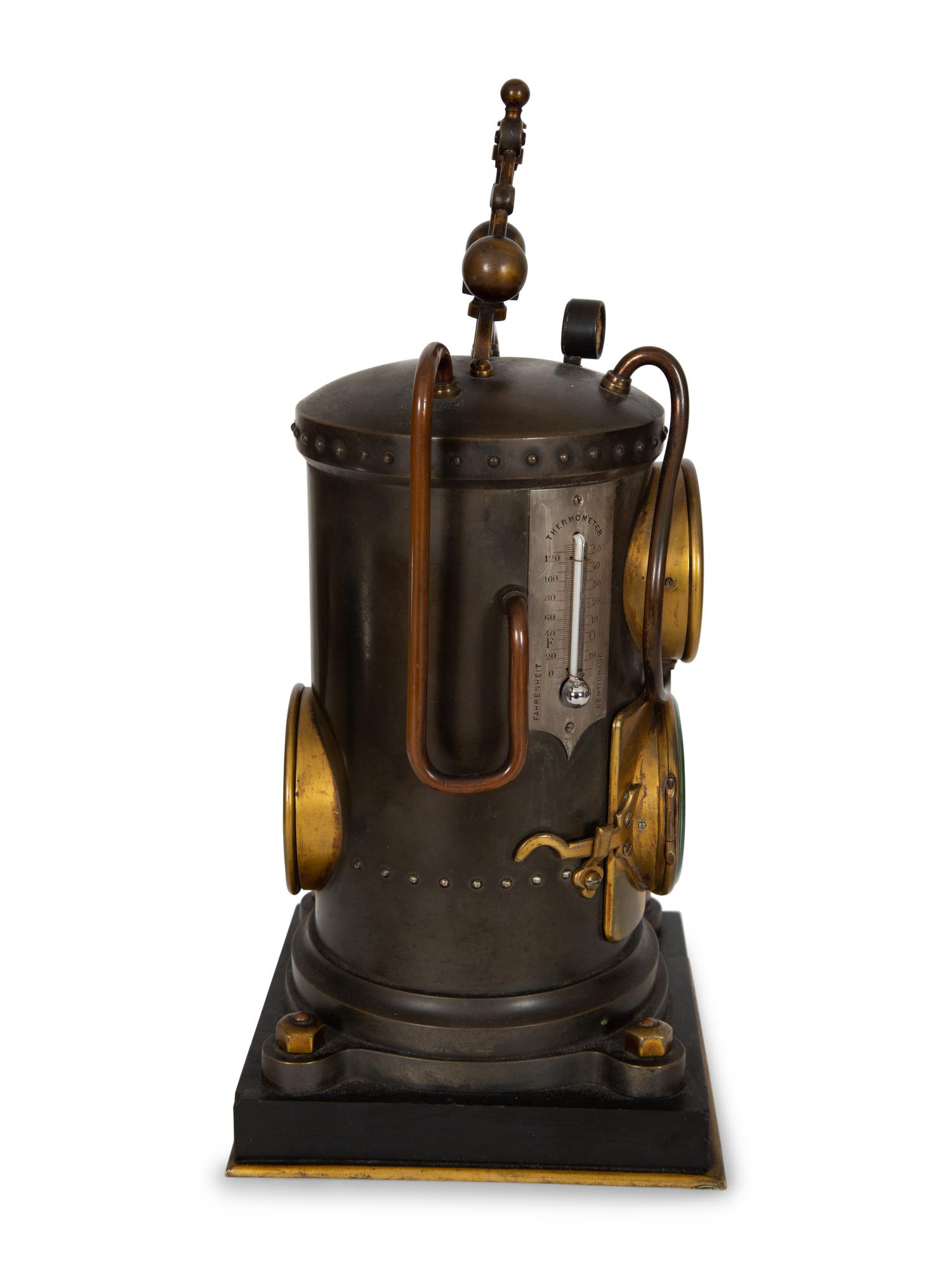 A French Industrial Boiler Clock