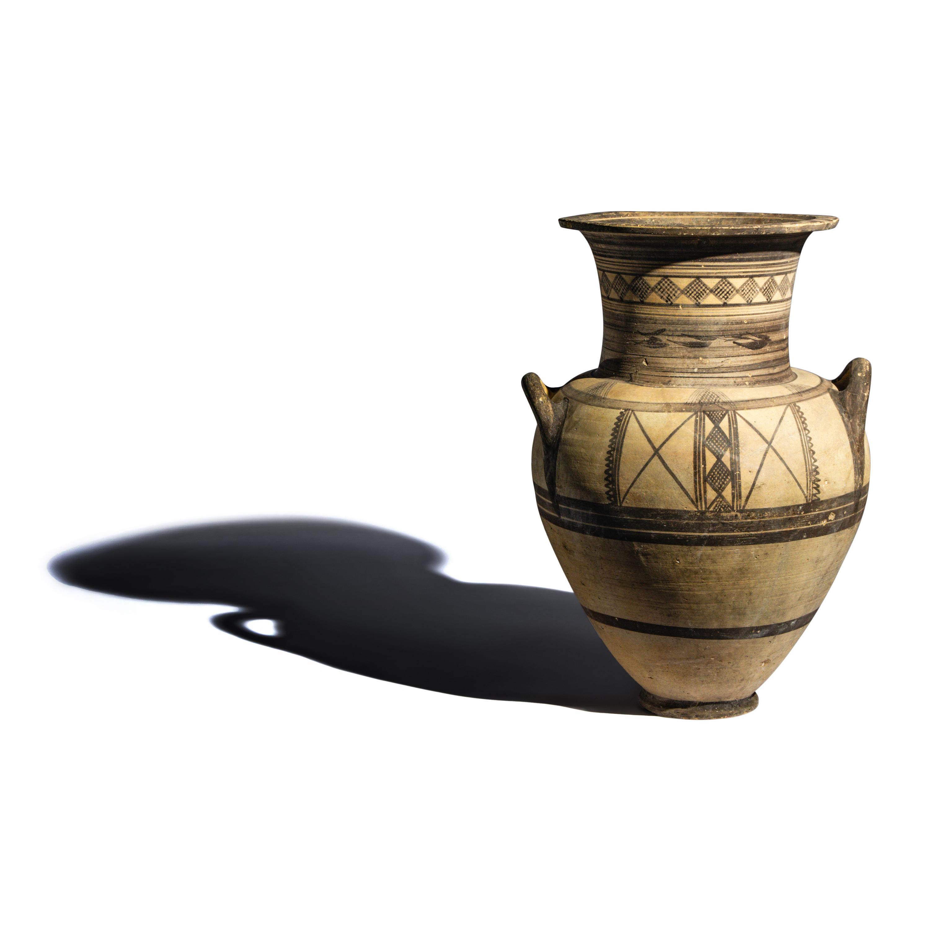 A Cypriot Bichrome-Ware Neck Amphora