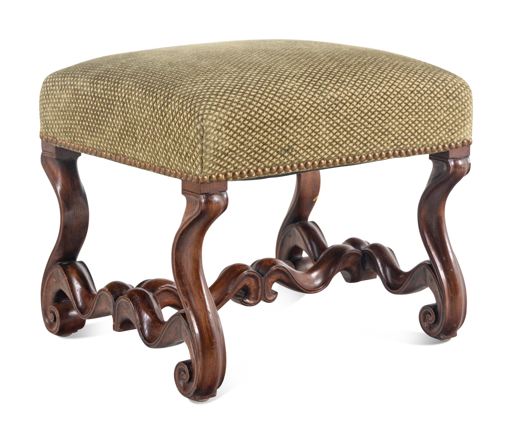 Three Italian Carved Benches