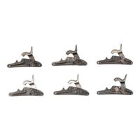 Six US Model 1861 Contract Rifle Musket Locks, Including: Remington, Mason & Norwich