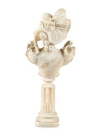 A Continental Alabaster Bust