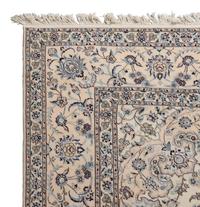 A Nain Wool and Silk Rug
