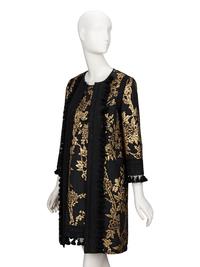 Andrew Gn, Brocade Jacket & Dress Ensemble
