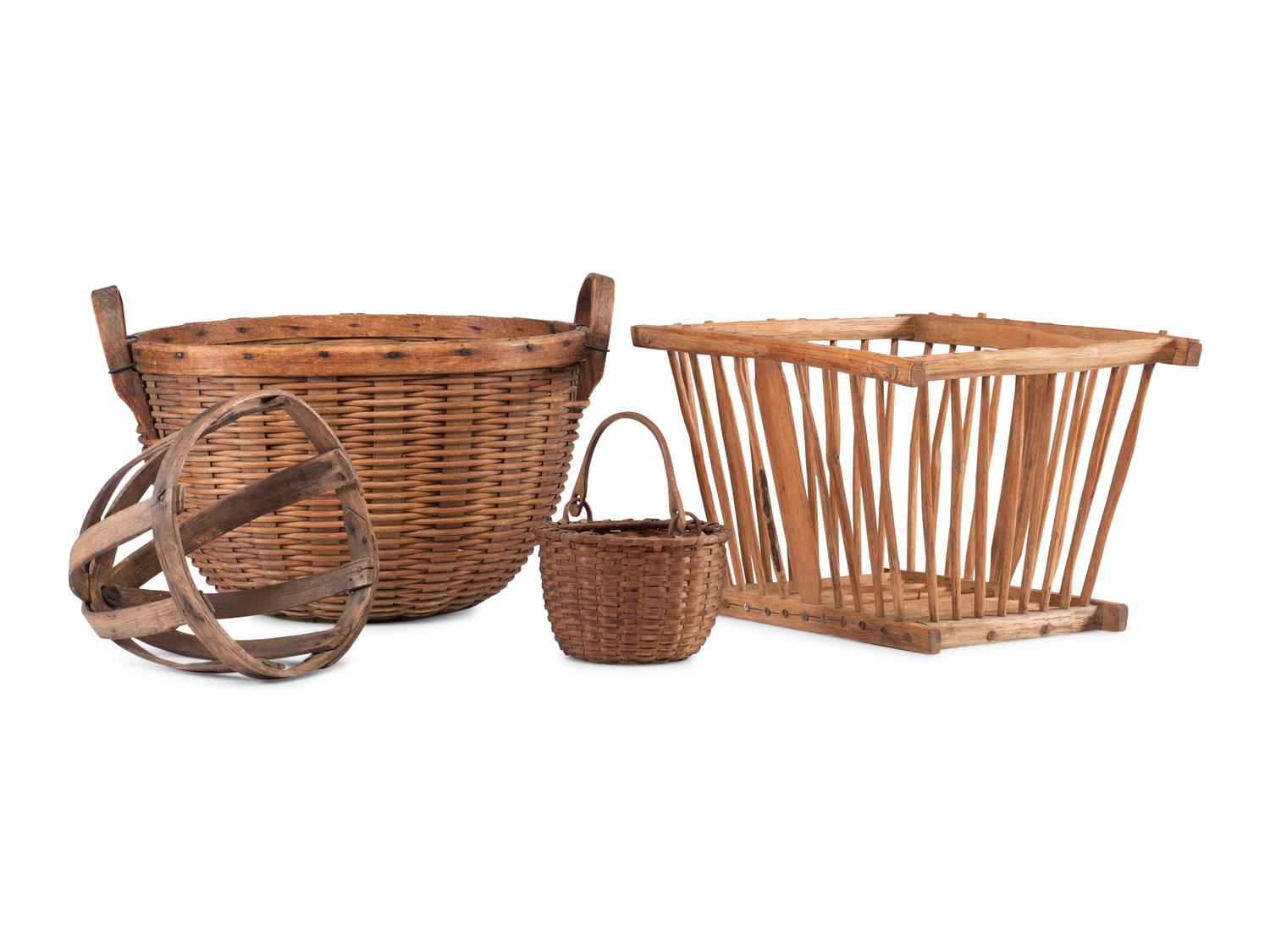 Seven Woven Baskets