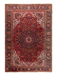 A Heriz Wool Rug