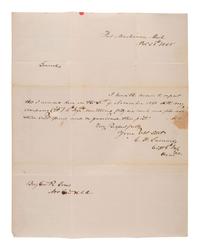 [MICHIGAN TERRITORY] -- [WISCONSIN TERRITORY]. A group of documents related to Prairie du Chien, Fort Crawford, and early Wisconsin settlement comprising: