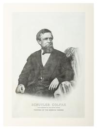 [CIVIL WAR]. A group of 7 engravings of politicians and other notable figures, including Schuyler COLFAX, George McCLELLAN, and Horace GREELEY, comprising: