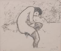 Joseph Friebert, (Wisconsin, 1908-2002), Nude and Waiting, 1972 (two works)